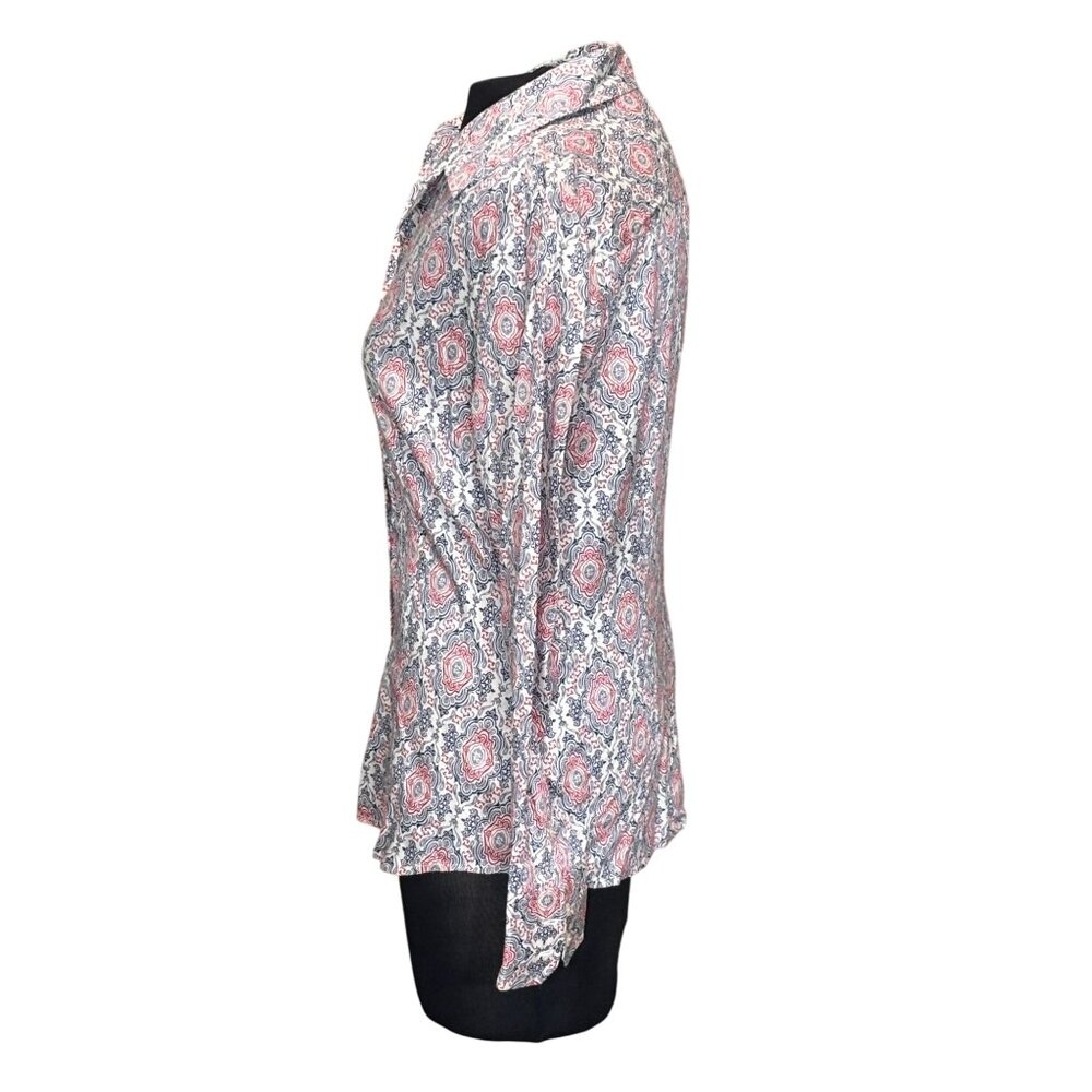 Tommy Hilfiger Womens M Button-Up Long Sleeve Shirt - Picture 2 of 10